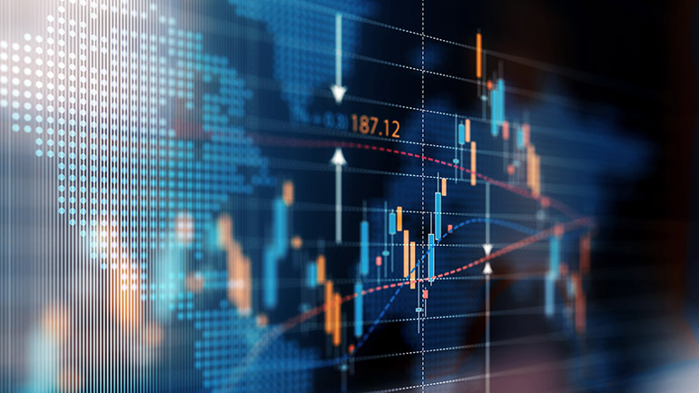 An image of a stock chart