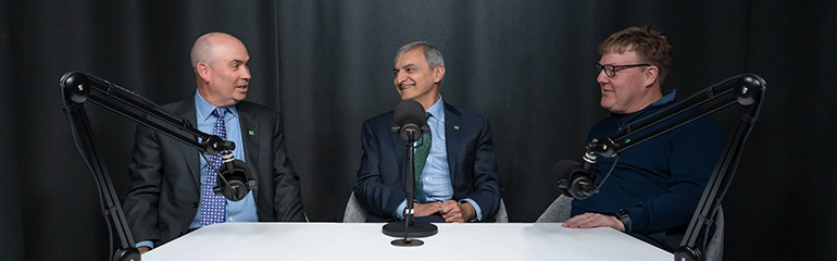 Image of Jeff Solomon, Riaz Ahmed and Peter Haynes